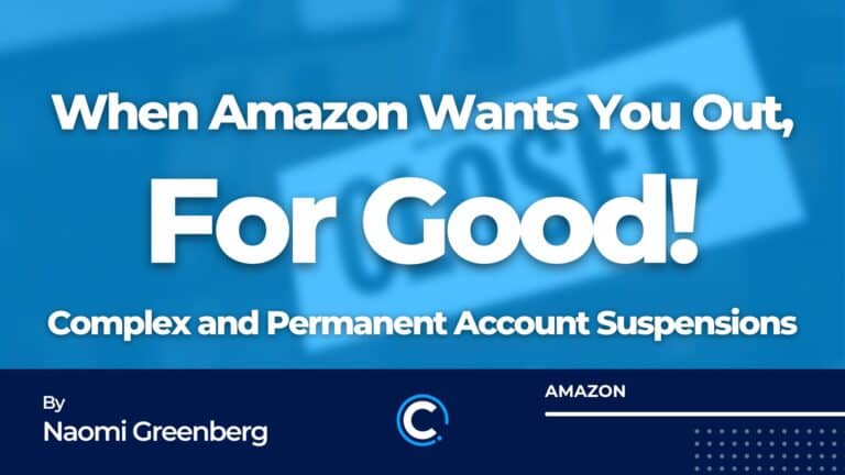 When Amazon wants you out, for good! - Complex and Permanent Account Suspensions